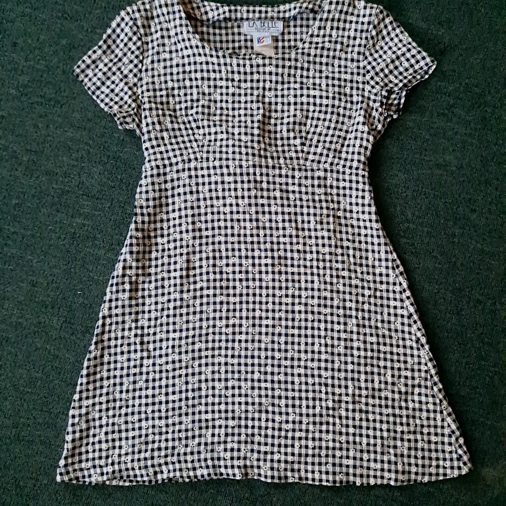 Vtg 90s mini dress floral